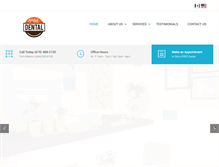 Tablet Screenshot of dental6e.com